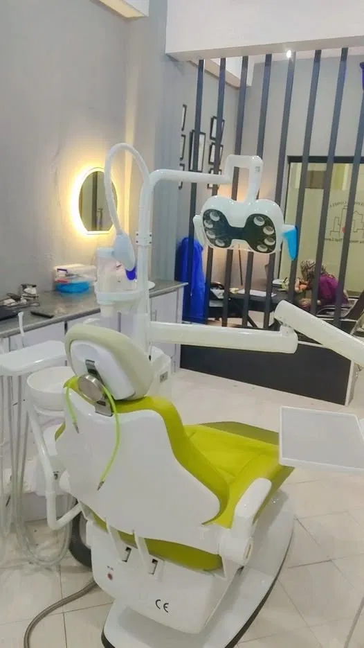 Interior of Premium Dental Care clinic — modern, clean treatment room